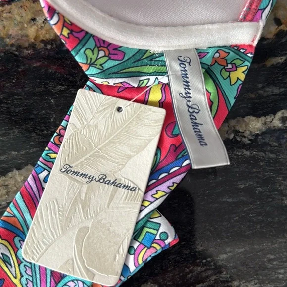 Tommy Bahama Paisley Keys UW Molded Cup Bra, 34B - Picture 12 of 12